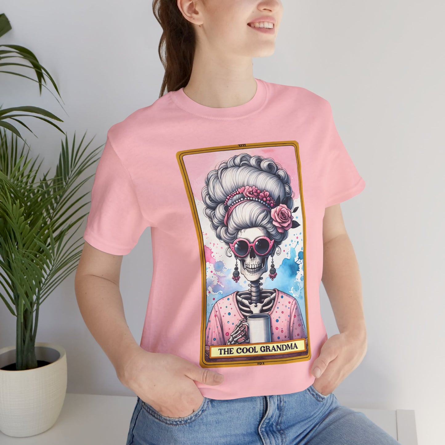 The Cool Grandma Unisex Jersey Tee - Fun and Stylish Tribute for Grandmothers