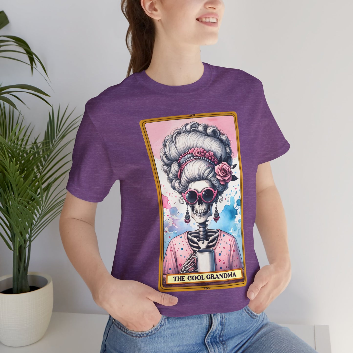 The Cool Grandma Unisex Jersey Tee - Fun and Stylish Tribute for Grandmothers