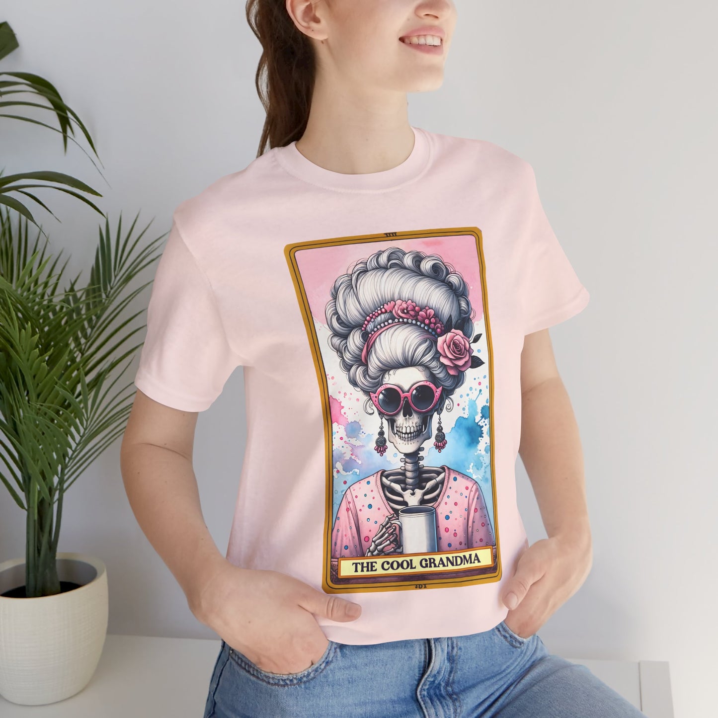 The Cool Grandma Unisex Jersey Tee - Fun and Stylish Tribute for Grandmothers