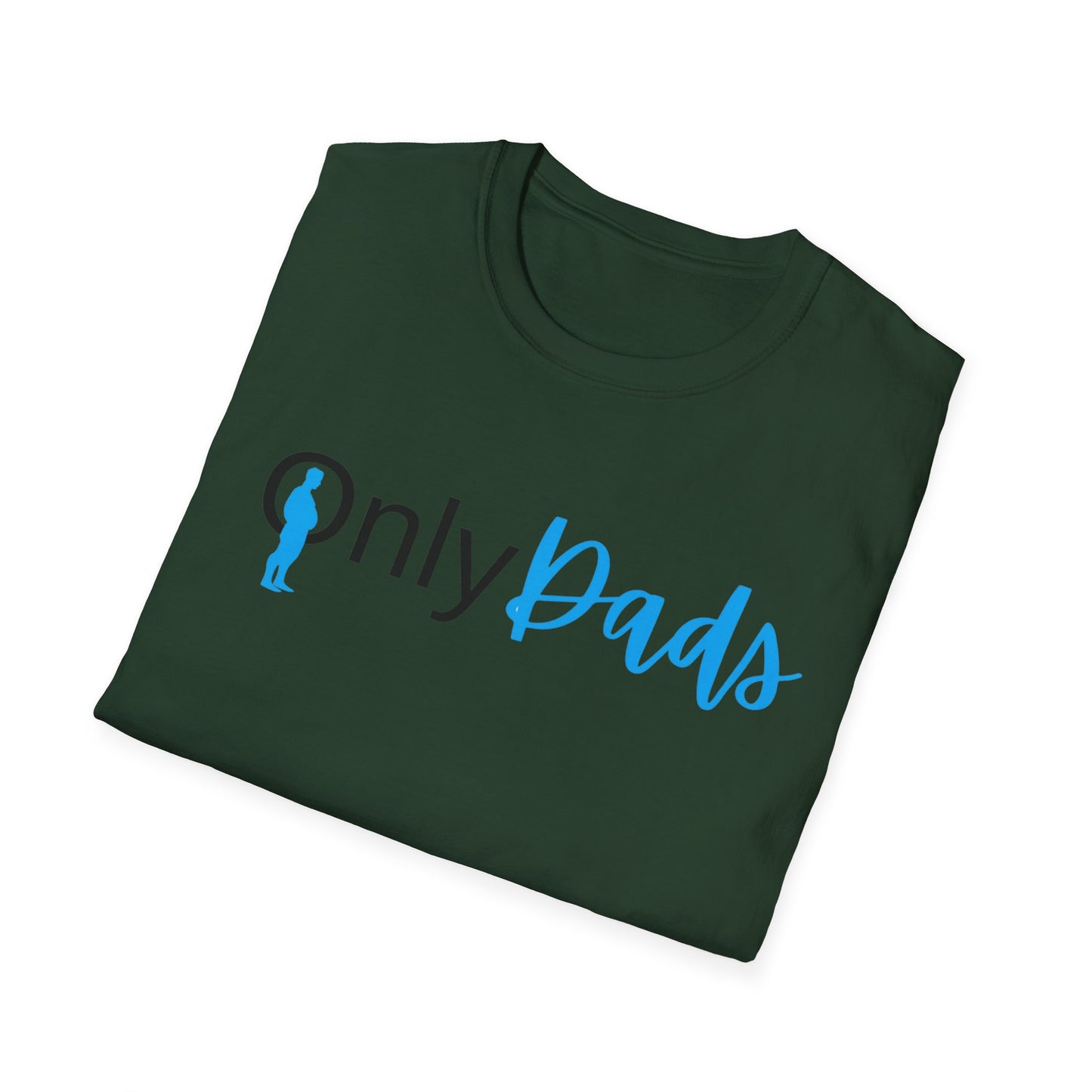 Only Dads Unisex Softstyle T-Shirt | Gift for Fathers Day, Dad Life Tee, Funny T-Shirt for Dads, Casual Style, Everyday Wear