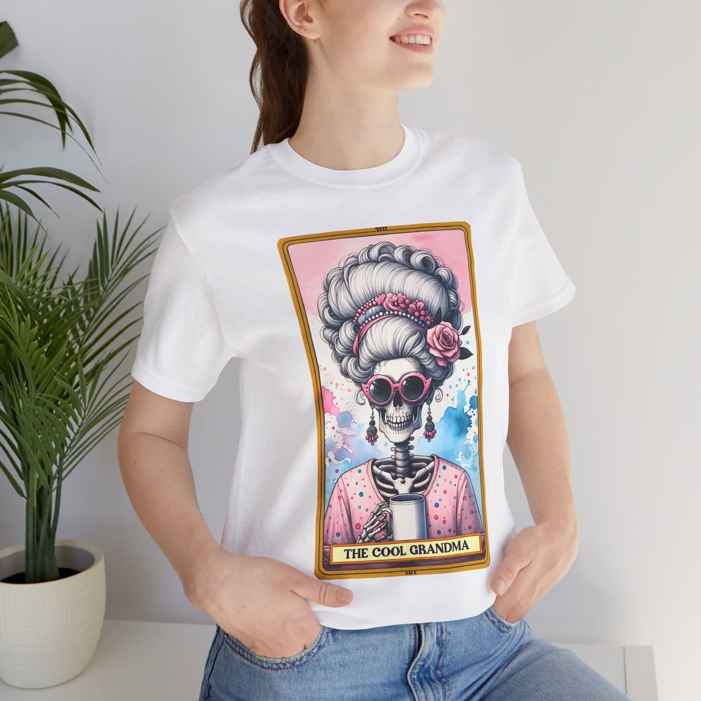 The Cool Grandma Unisex Jersey Tee - Fun and Stylish Tribute for Grandmothers