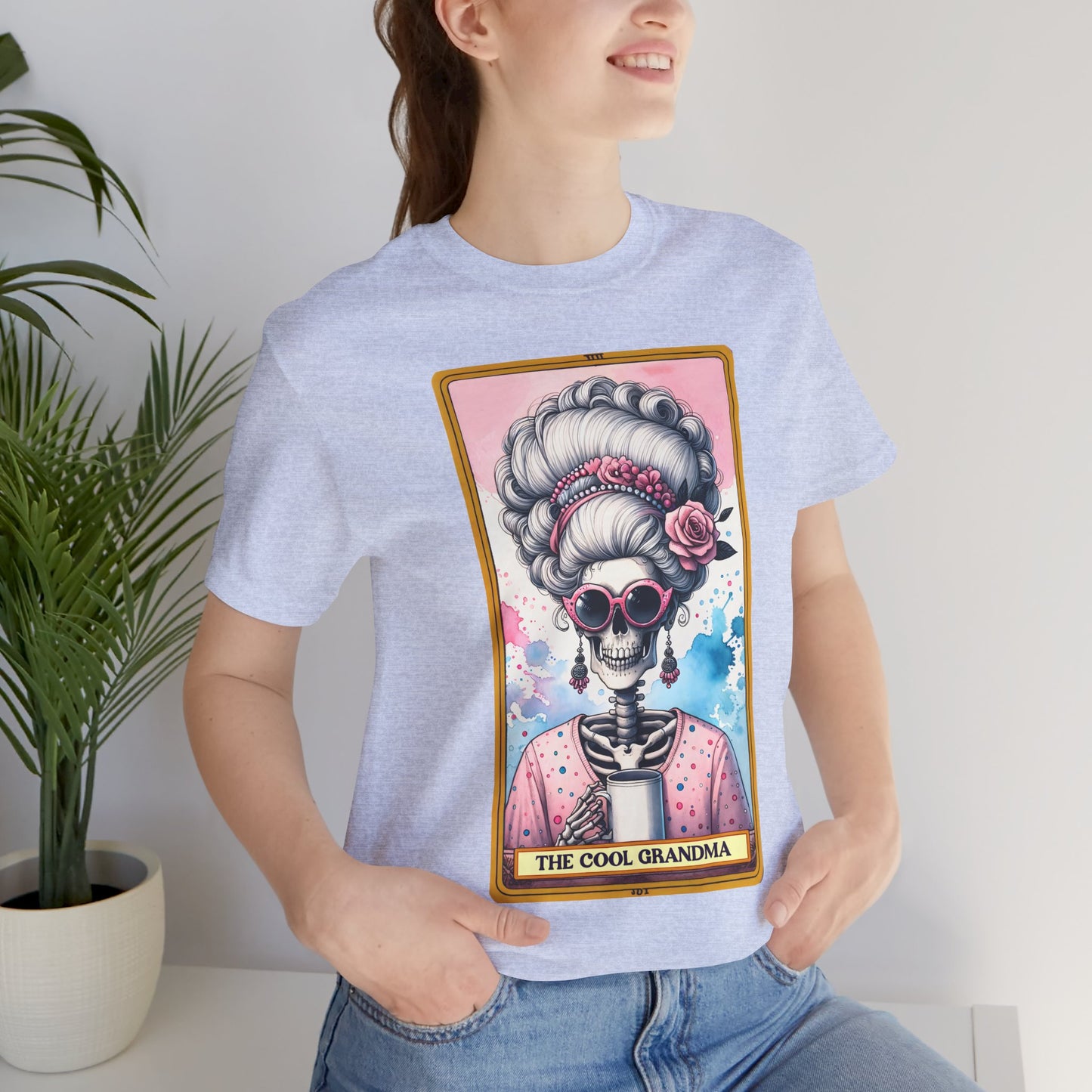 The Cool Grandma Unisex Jersey Tee - Fun and Stylish Tribute for Grandmothers