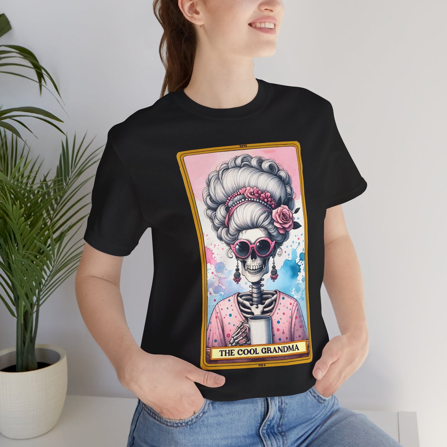 The Cool Grandma Unisex Jersey Tee - Fun and Stylish Tribute for Grandmothers
