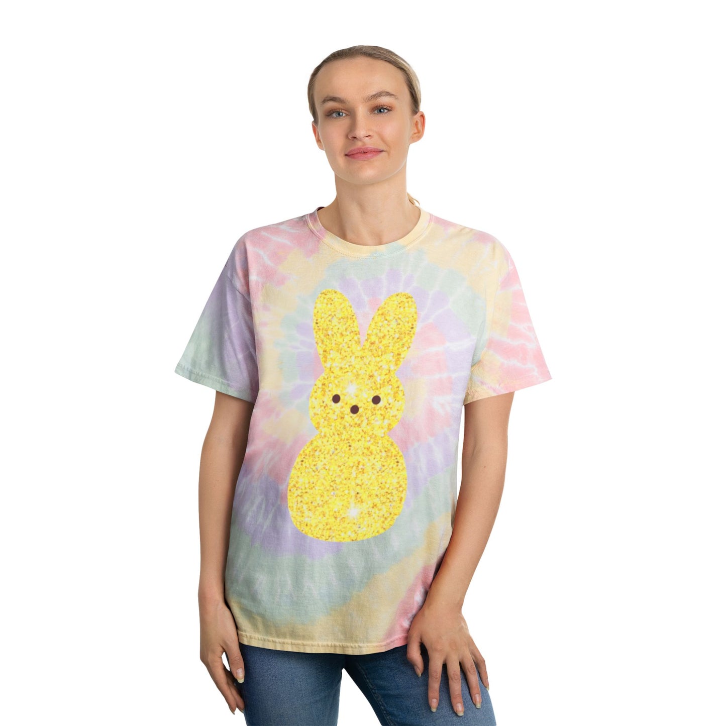 Easter Tie-Dye T-Shirt | Colorful Bunny Tee | Spring Fashion | Holiday Gift | Casual Summer Wear