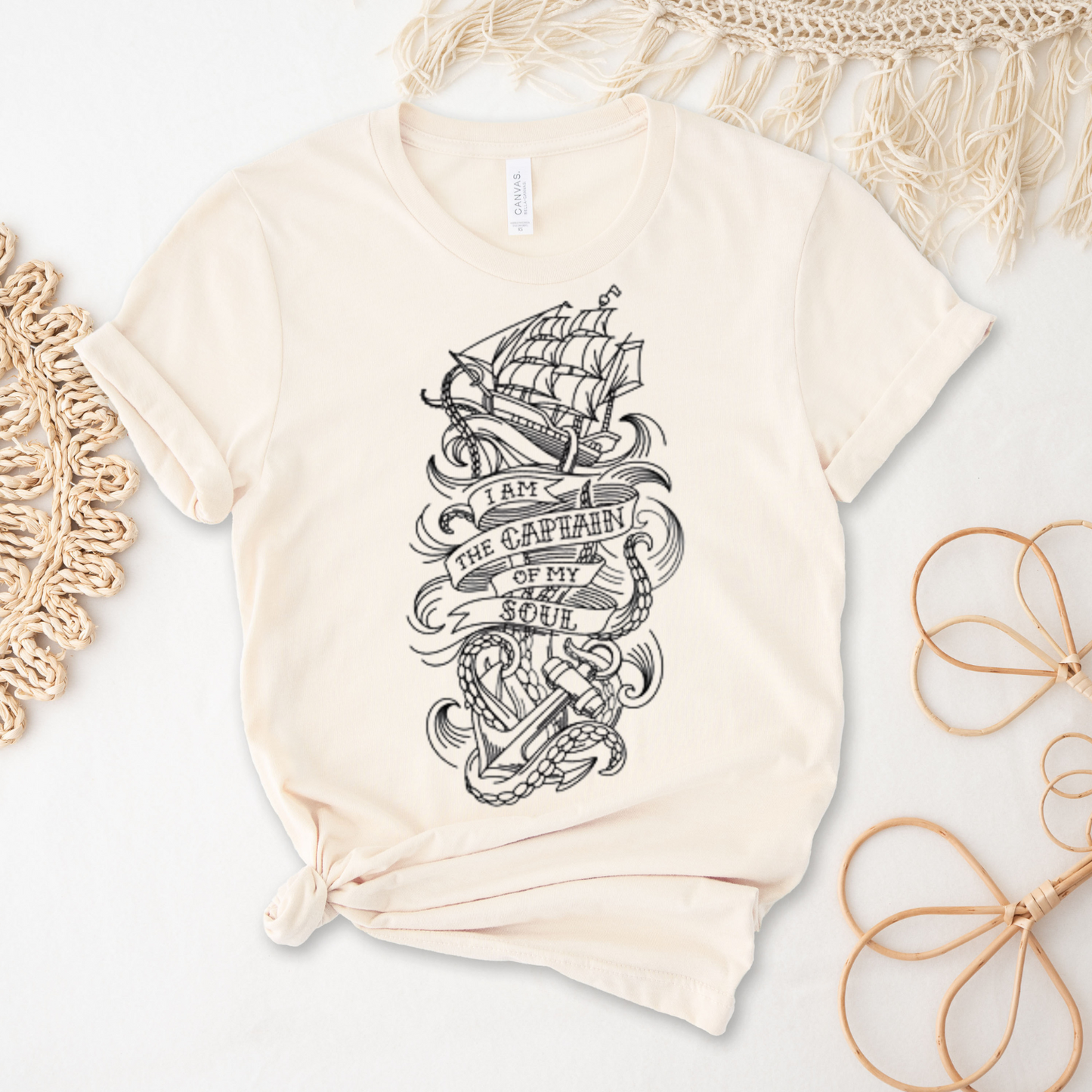 Adventurous Nautical T-Shirt for Marine Lovers, Perfect for Summer, Beach Days, and Gift Giving, Graphic Tee, Ocean Vibes, Unisex Apparel