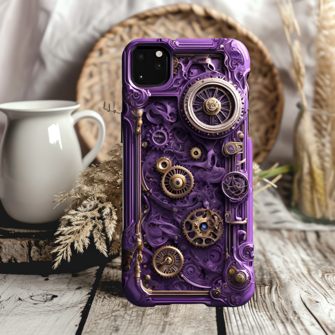Steampunk Gear Phone Case - Tough and Stylish Protection, 3D Ouija Board Phone Case for iPhone, Samsung, and Google Pixel