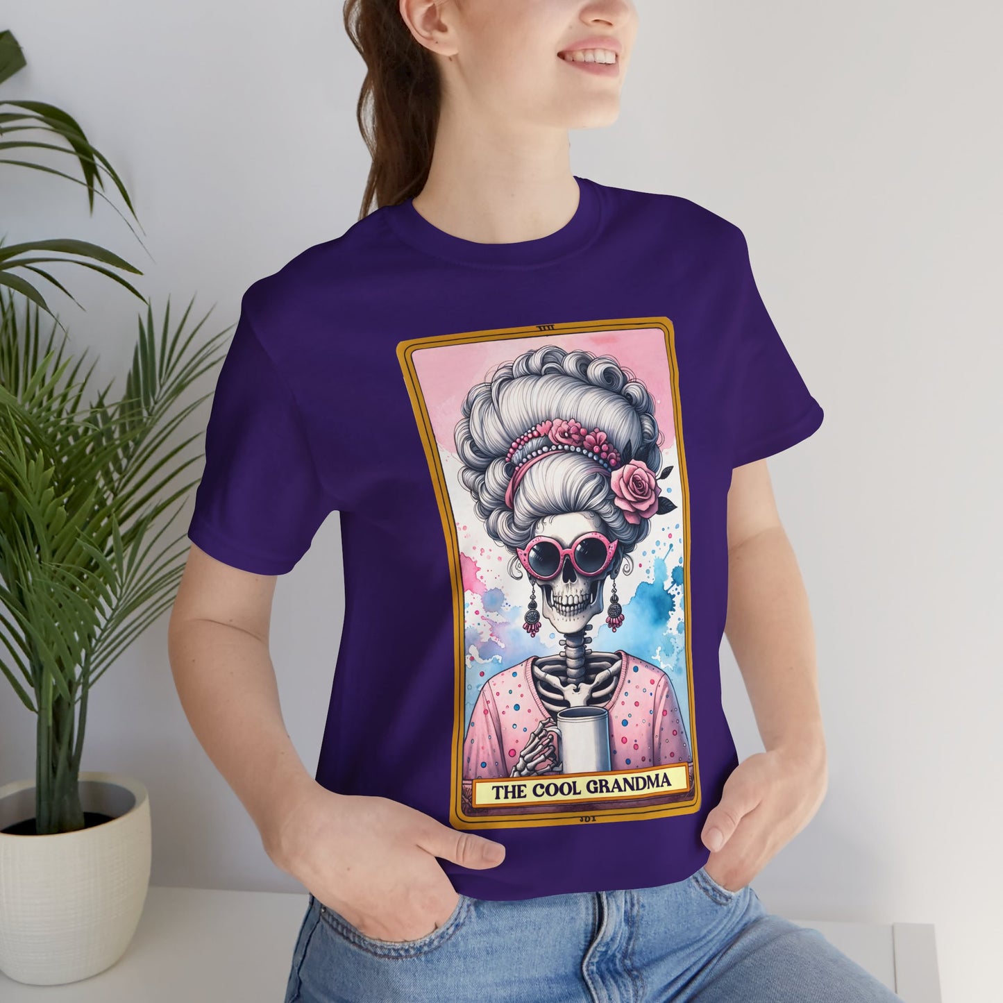 The Cool Grandma Unisex Jersey Tee - Fun and Stylish Tribute for Grandmothers