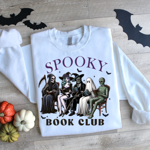 Spooky Book Club Crewneck Sweatshirt
