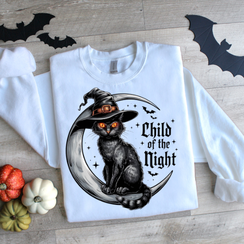 Child of the Night Halloween Sweatshirt