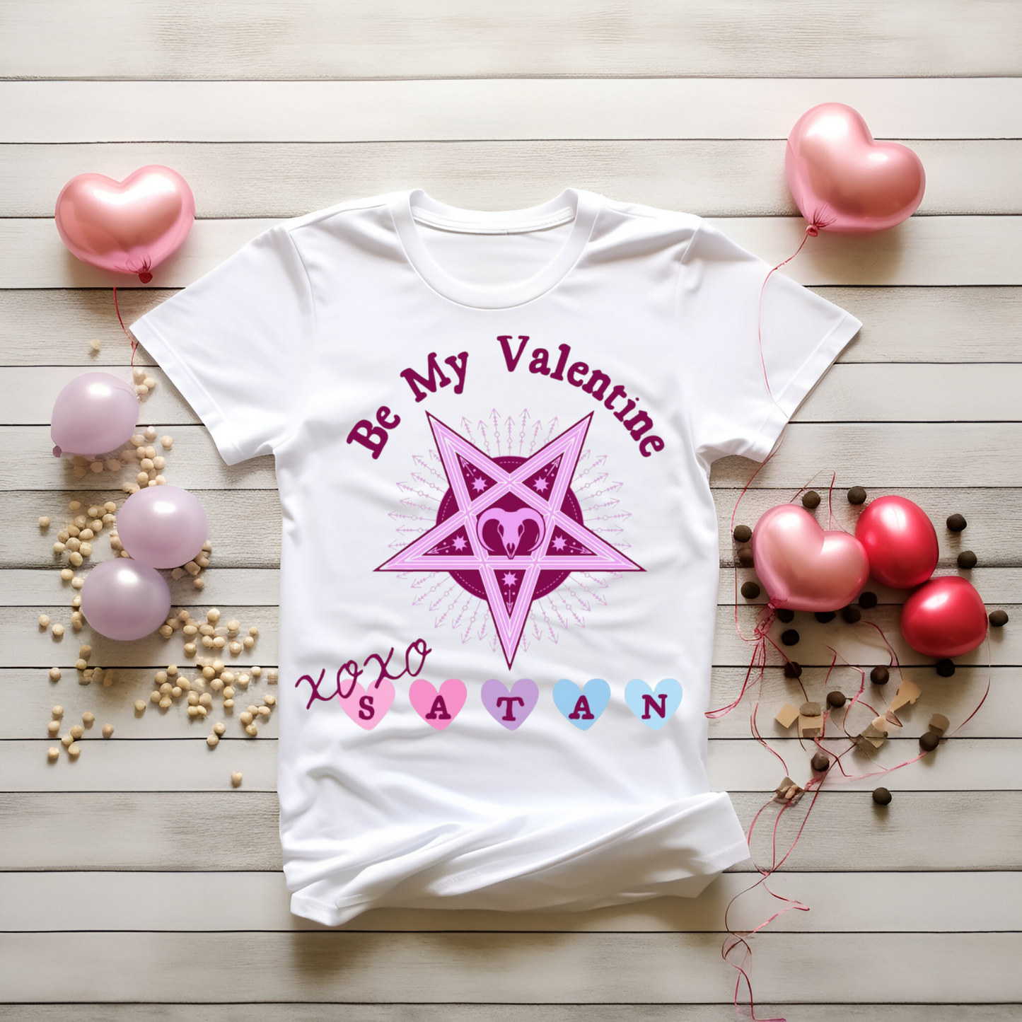 Valentine's Day T-Shirt, Be My Valentine Shirt, Unisex Tee, Cute Gift for Her, Alternative Fashion