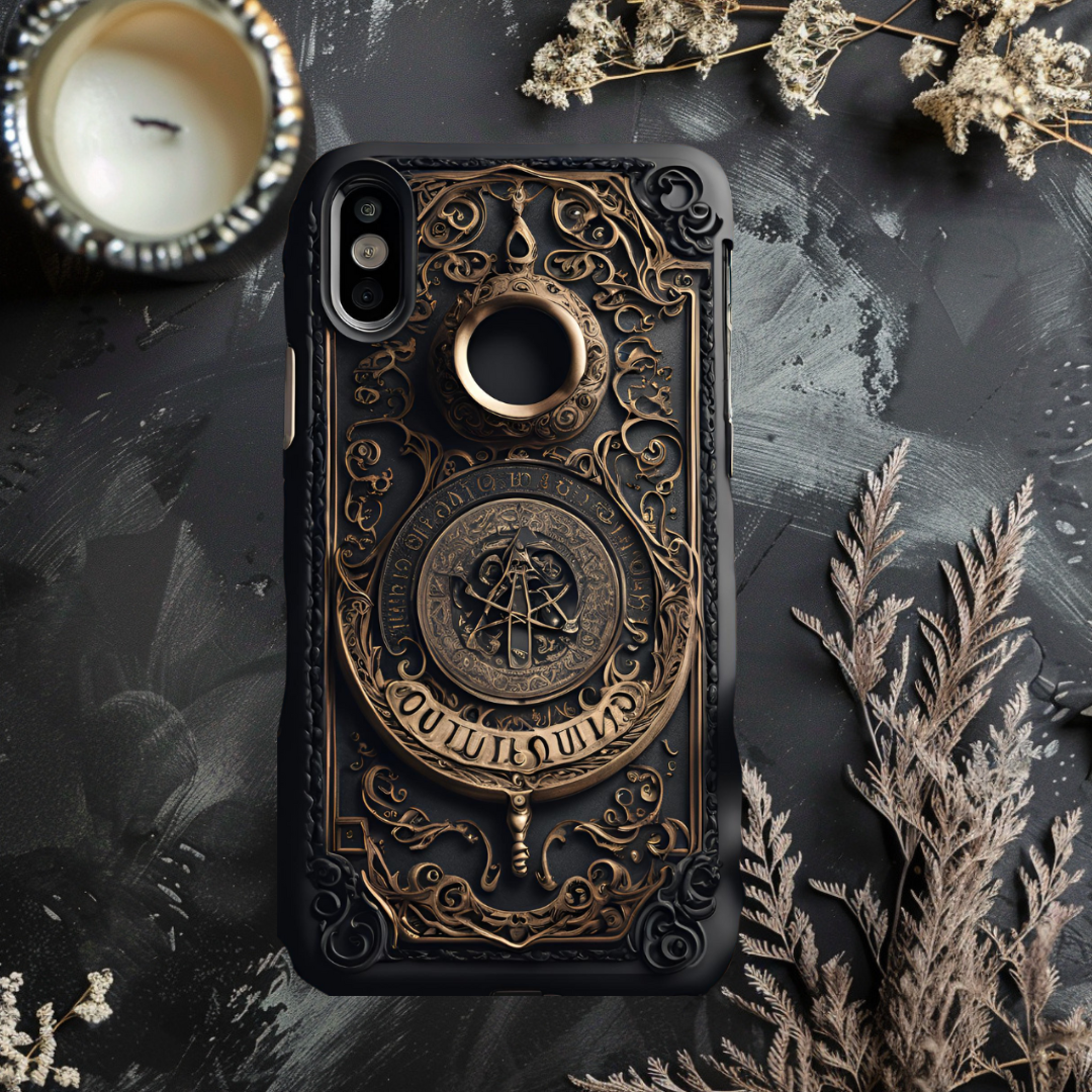 Vintage Renaissance Phone Case - Tough & Stylish Protector, 3D Ouija Board Phone Case for iPhone, Samsung, and Google Pixel