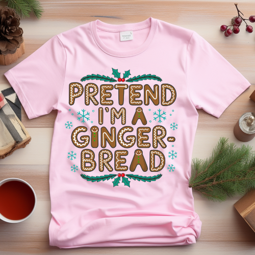 Festive Gingerbread Crewneck Sweatshirt | Cozy Holiday Apparel, Xmas Gift, Winter Wardrobe, Unisex Sweatshirt, Cute Seasonal Outfit