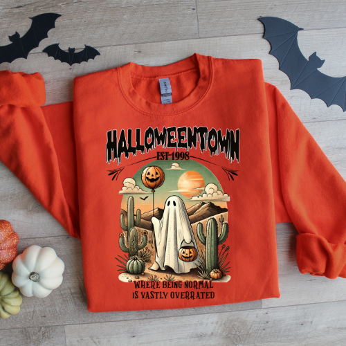 Halloweentown Est 1998 Sweatshirt, Halloweentown University, Retro Halloweentown Sweatshirt, Fall Sweatshirt, Halloween Sweatshirt