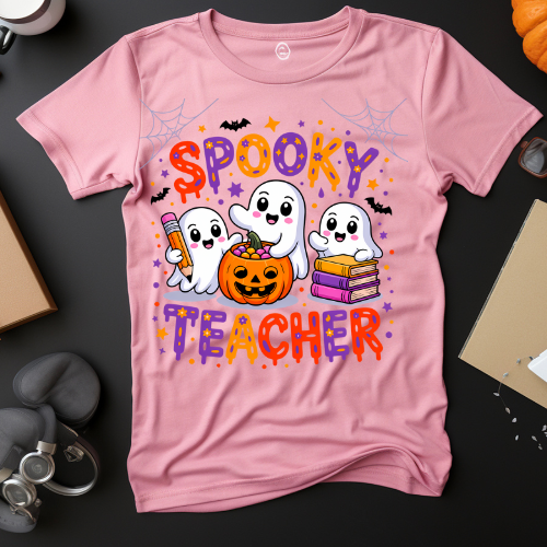 Halloween Teacher Sweatshirt, Funny Teacher Gift, Spooky Crewneck, Fall Apparel, Halloween Costume, Cozy Spirit Wear