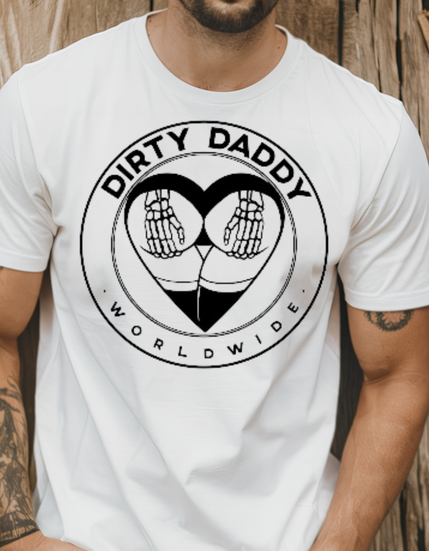 Dirty Daddy Unisex T-Shirt, Funny Dad Humor Tee, Gift for Fathers Day, Casual Wear, Playful Graphic Tee, Perfect for Dads