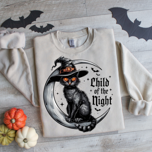 Child of the Night Halloween Sweatshirt
