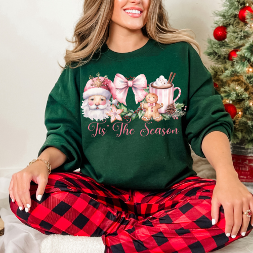 Festive Holiday Sweatshirt, Cozy Christmas Crewneck, Seasonal Gift, Cute Winter Apparel, Unisex Cozy Wear, Holiday Cheer Sweat