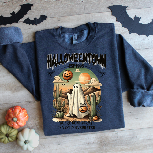 Halloweentown Est 1998 Sweatshirt, Halloweentown University, Retro Halloweentown Sweatshirt, Fall Sweatshirt, Halloween Sweatshirt