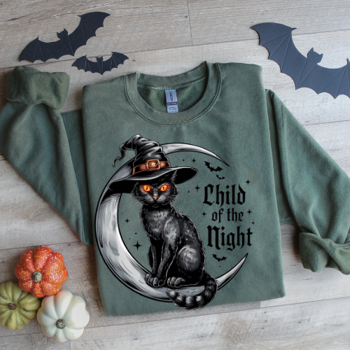 Child of the Night Halloween Sweatshirt
