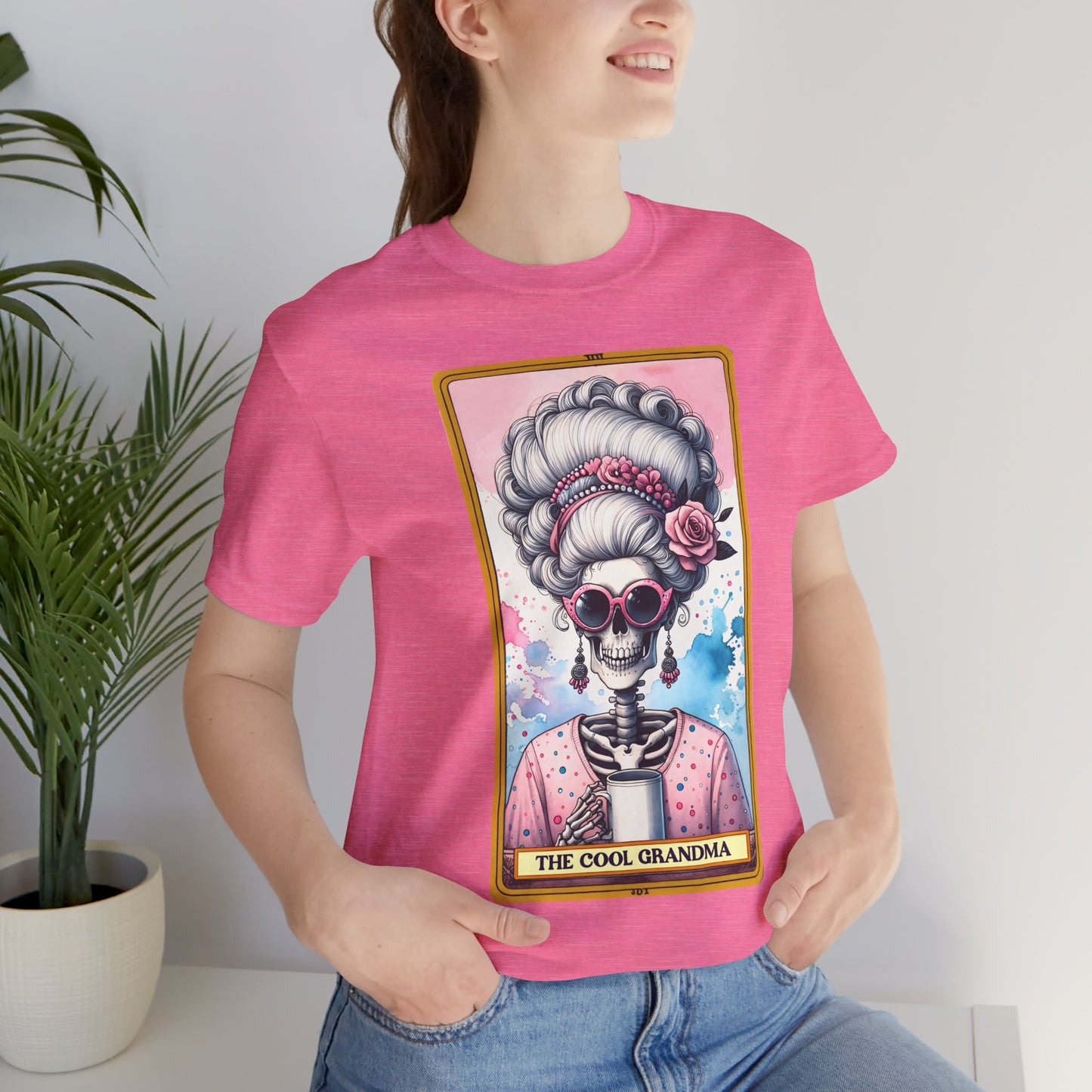 The Cool Grandma Unisex Jersey Tee - Fun and Stylish Tribute for Grandmothers