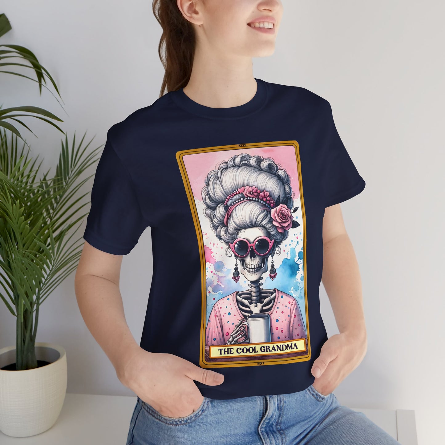The Cool Grandma Unisex Jersey Tee - Fun and Stylish Tribute for Grandmothers