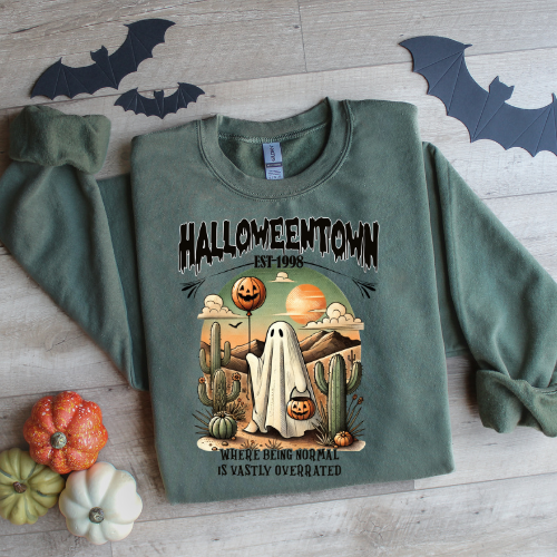 Halloweentown Est 1998 Sweatshirt, Halloweentown University, Retro Halloweentown Sweatshirt, Fall Sweatshirt, Halloween Sweatshirt