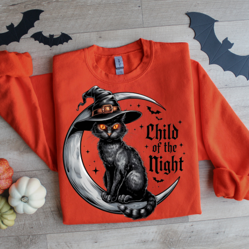 Child of the Night Halloween Sweatshirt