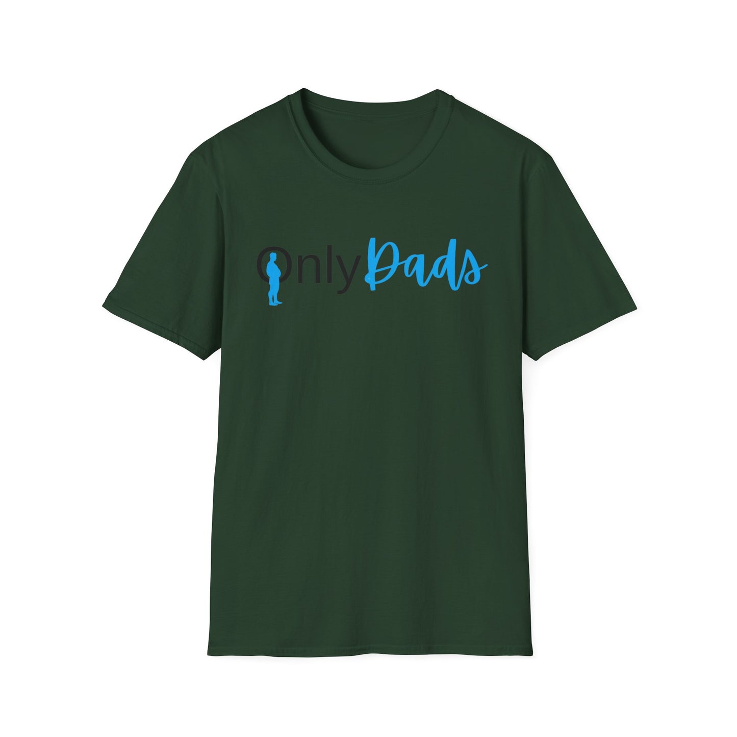 Only Dads Unisex Softstyle T-Shirt | Gift for Fathers Day, Dad Life Tee, Funny T-Shirt for Dads, Casual Style, Everyday Wear