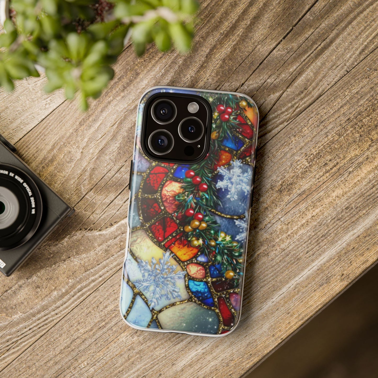 Festive Phone Case - Holiday Chic, Tough & Stylish, Ideal for Holiday Gifts, Winter Wonderland, Personalized Phone Accessory