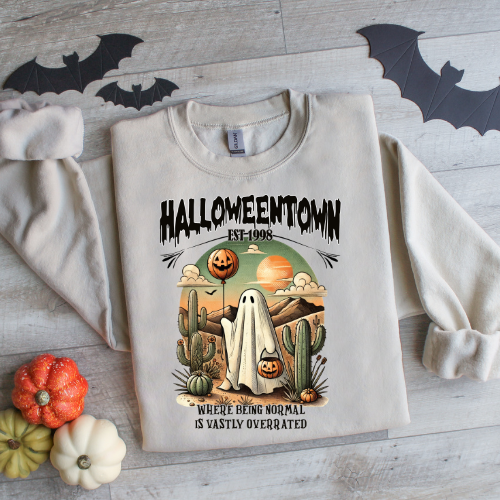 Halloweentown Est 1998 Sweatshirt, Halloweentown University, Retro Halloweentown Sweatshirt, Fall Sweatshirt, Halloween Sweatshirt