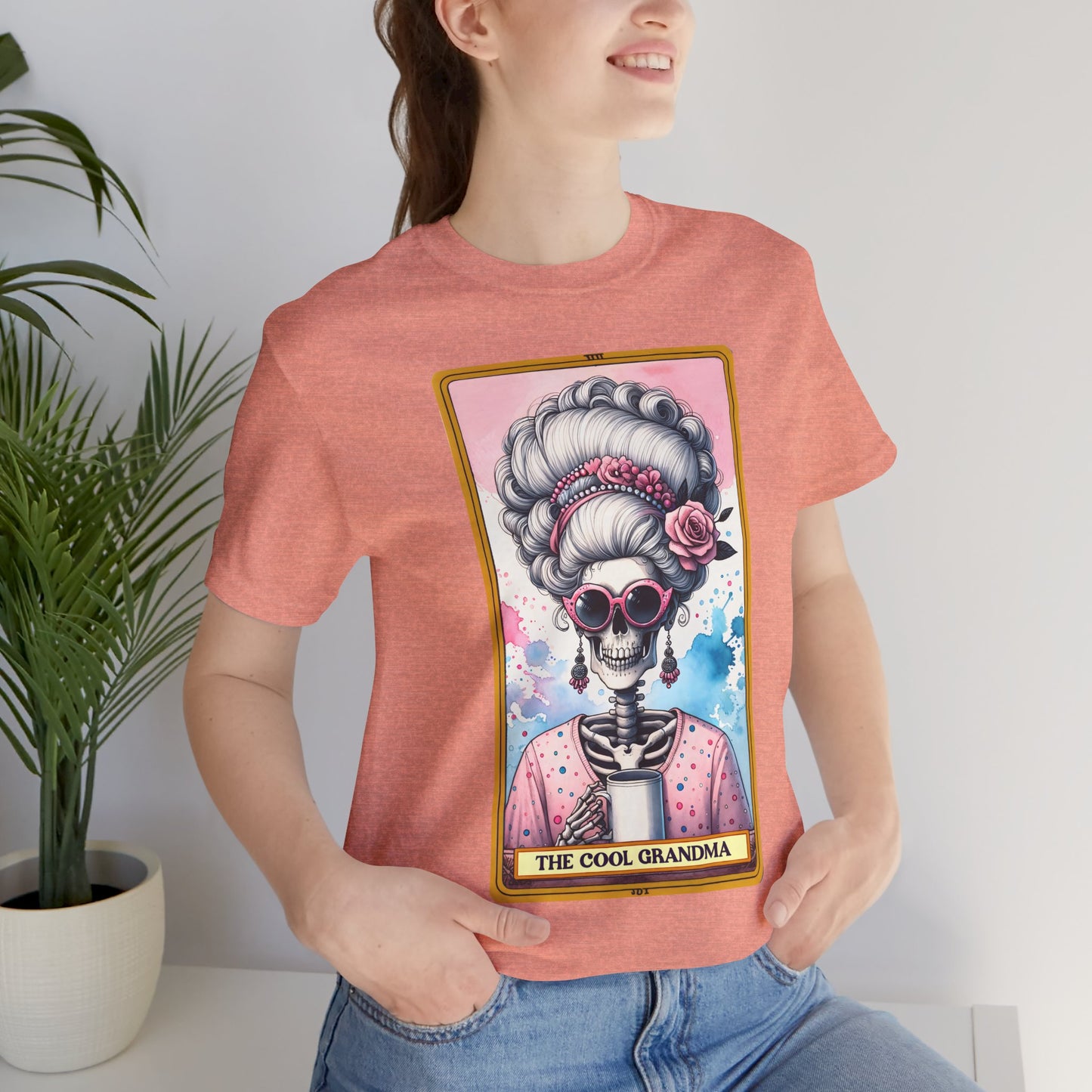 The Cool Grandma Unisex Jersey Tee - Fun and Stylish Tribute for Grandmothers