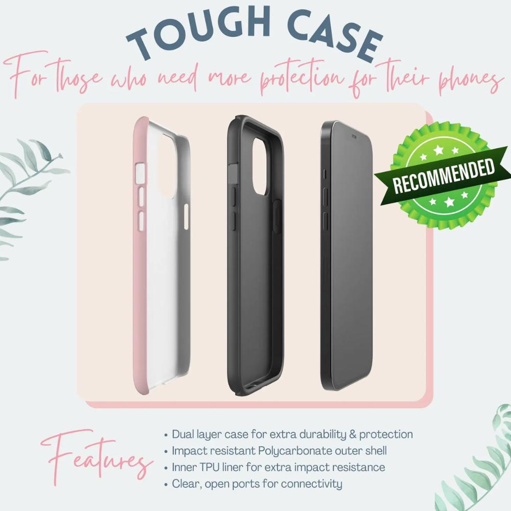 Purple Spider Web Phone Case - Tough & Stylish Design for Halloween Lovers