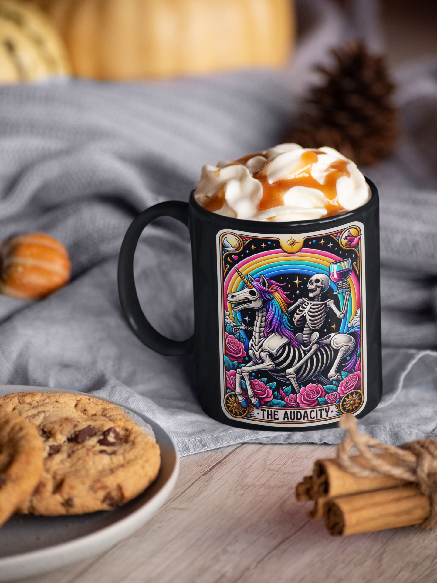 The Audacity Tarot Card Coffee Mug, Tarot Card Coffee Mug, Celestial Coffee Mug, Audacity Mug