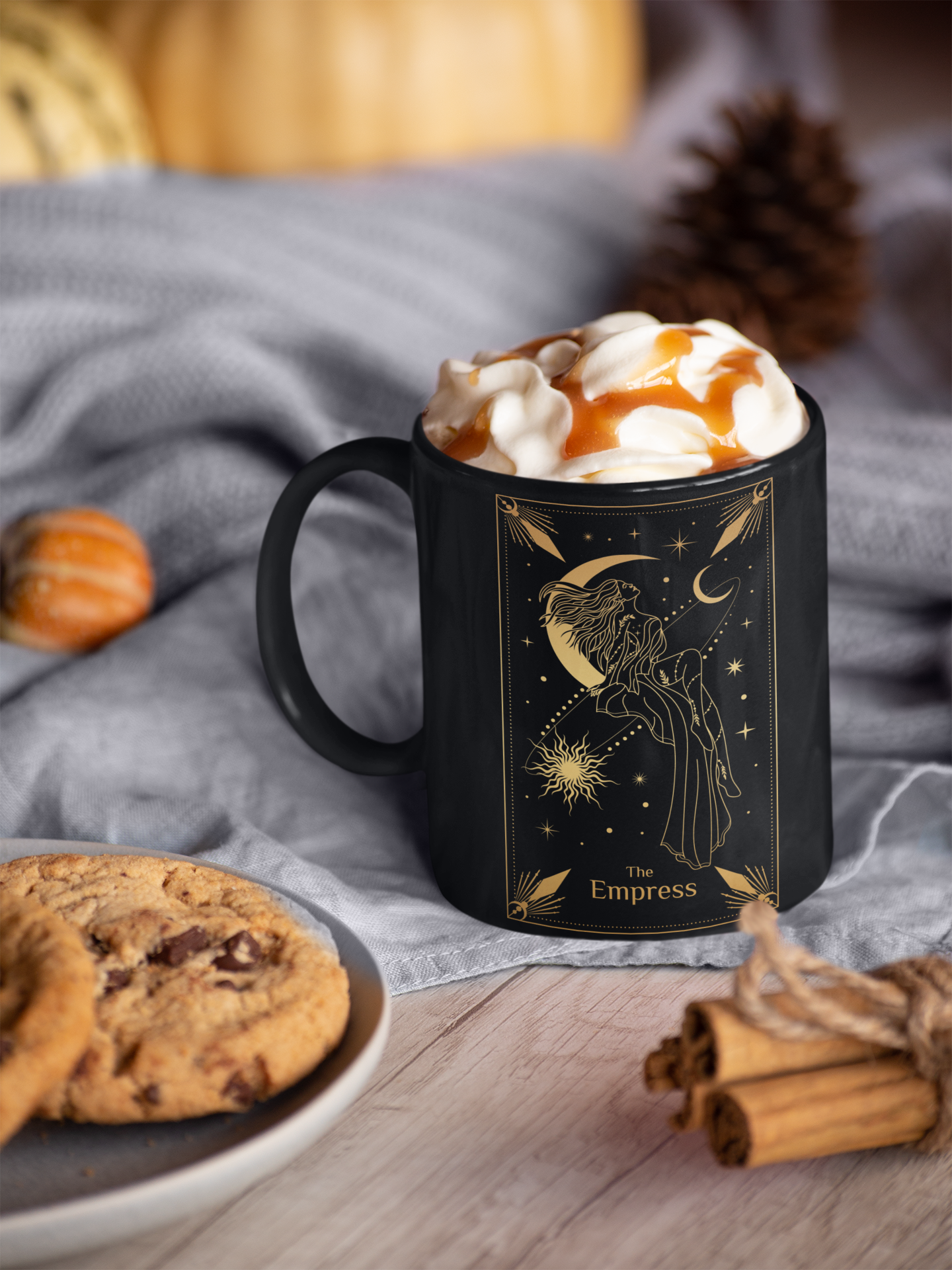 The Empress Tarot Card Coffee Mug, Tarot Card Coffee Mug, The Empress Tarot Card, Tarot Card Mug, Tarot Mug, The Empress Tarot Mug,