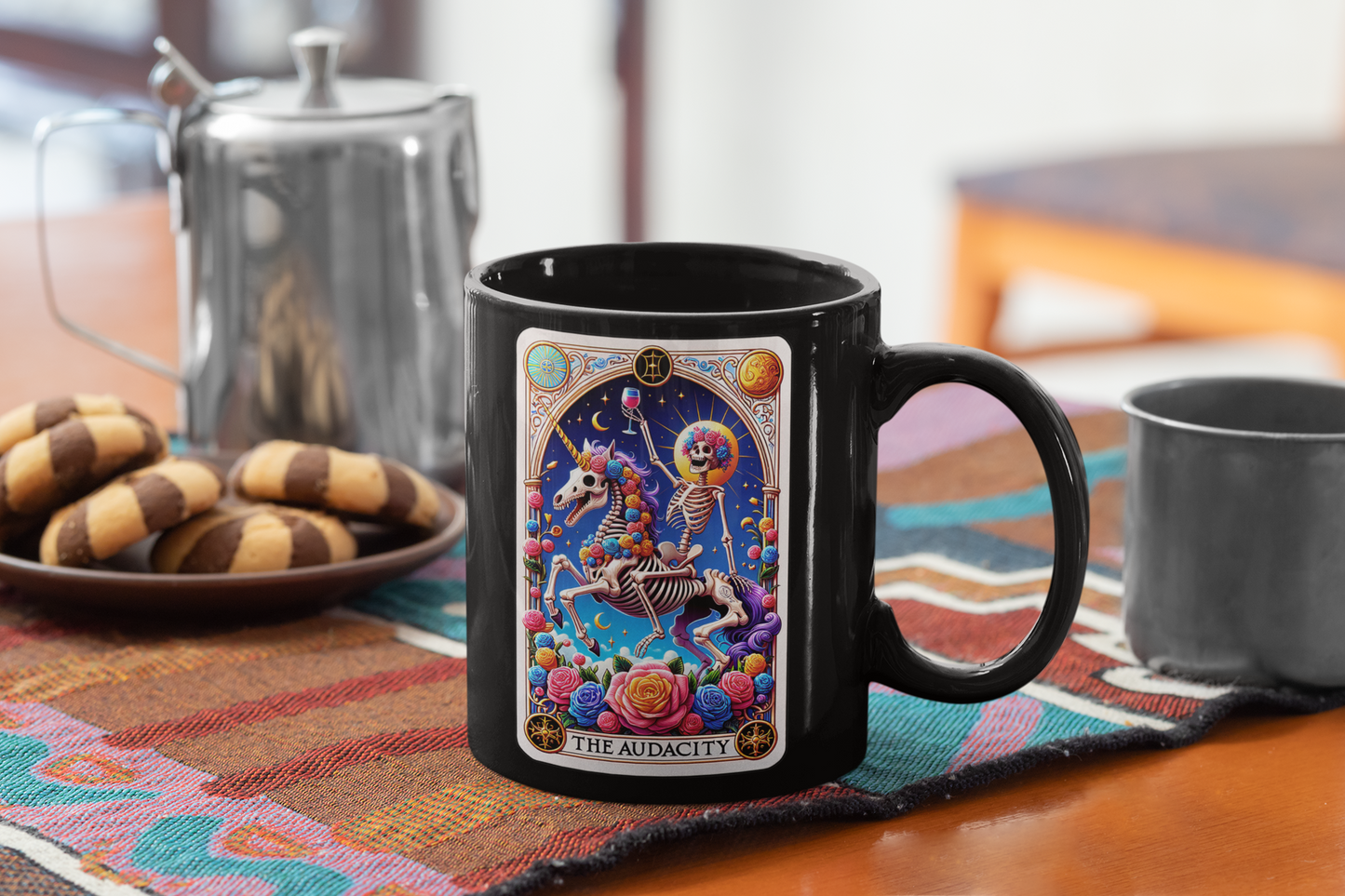 The Audacity Tarot Card Coffee Mug, Tarot Card Coffee Mug, Celestial Coffee Mug, Audacity Mug