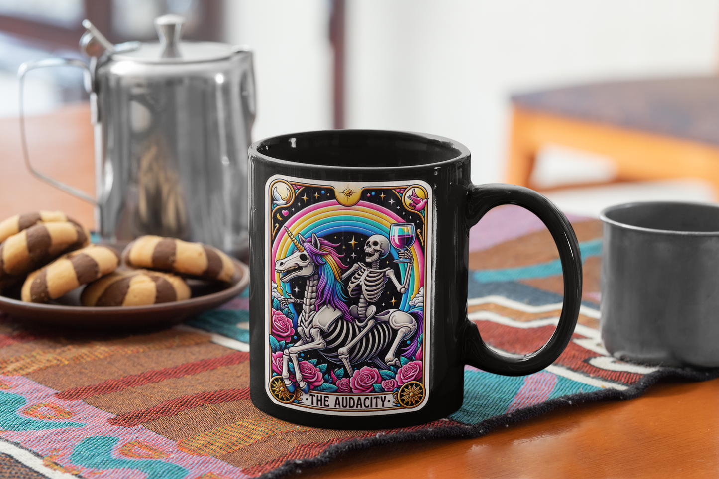 The Audacity Tarot Card Coffee Mug, Tarot Card Coffee Mug, Celestial Coffee Mug, Audacity Mug