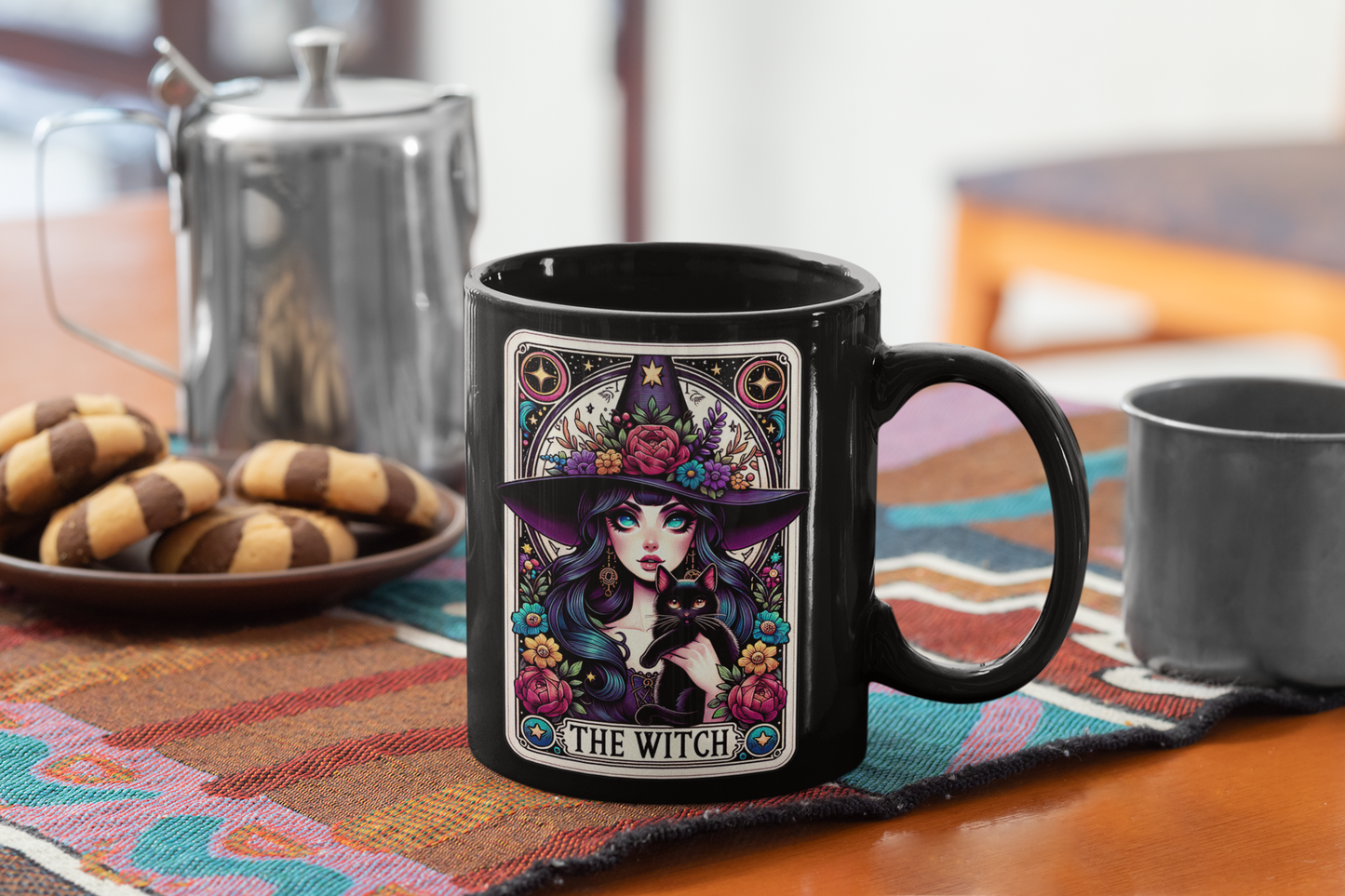 The Witch Tarot Card Coffee Mug, Tarot Card Coffee Mug, Celestial Coffee Mug, Witchy Tarot Mug