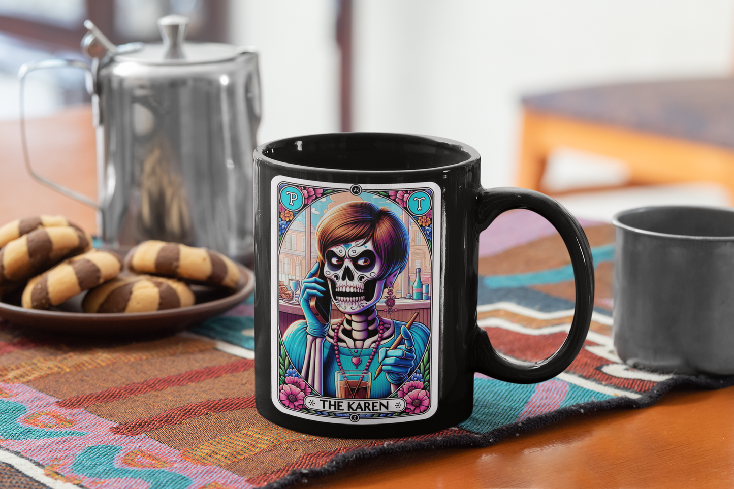 The Karen Tarot Card Coffee Mug, Tarot Card Coffee Mug, Celestial Coffee Mug, Karen Tarot Mug