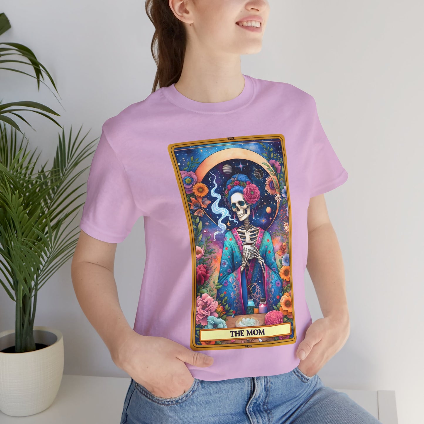 The Mom Skeleton Tee - The Mom Tarot Card Shirt, Funny Mom Shirt, Motherhood Shirt, Mom Shirt, Mama Shirt, Mother's Day Gift, Mom Life Shirt, Mama T-Shirt