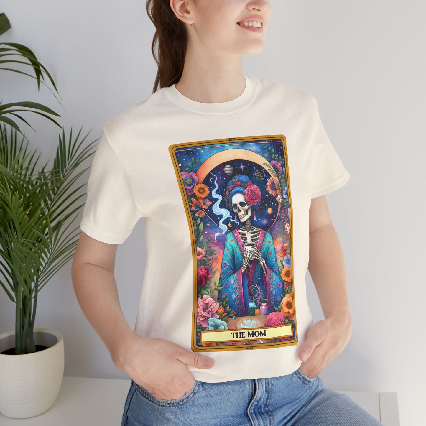 The Mom Skeleton Tee - The Mom Tarot Card Shirt, Funny Mom Shirt, Motherhood Shirt, Mom Shirt, Mama Shirt, Mother's Day Gift, Mom Life Shirt, Mama T-Shirt