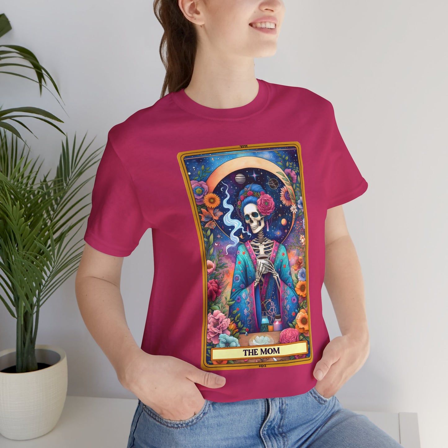 The Mom Skeleton Tee - The Mom Tarot Card Shirt, Funny Mom Shirt, Motherhood Shirt, Mom Shirt, Mama Shirt, Mother's Day Gift, Mom Life Shirt, Mama T-Shirt