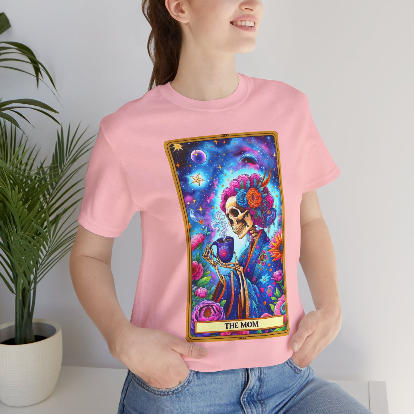 Cosmic Mom Unisex Jersey Tee - The Mom Tarot Card Shirt, Funny Mom Shirt, Motherhood Shirt, Mom Shirt, Mama Shirt, Mother's Day Gift, Mom Life Shirt, Mama T-Shirt