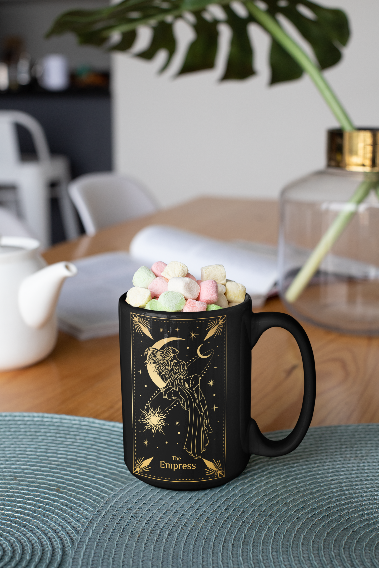 The Empress Tarot Card Coffee Mug, Tarot Card Coffee Mug, The Empress Tarot Card, Tarot Card Mug, Tarot Mug, The Empress Tarot Mug,