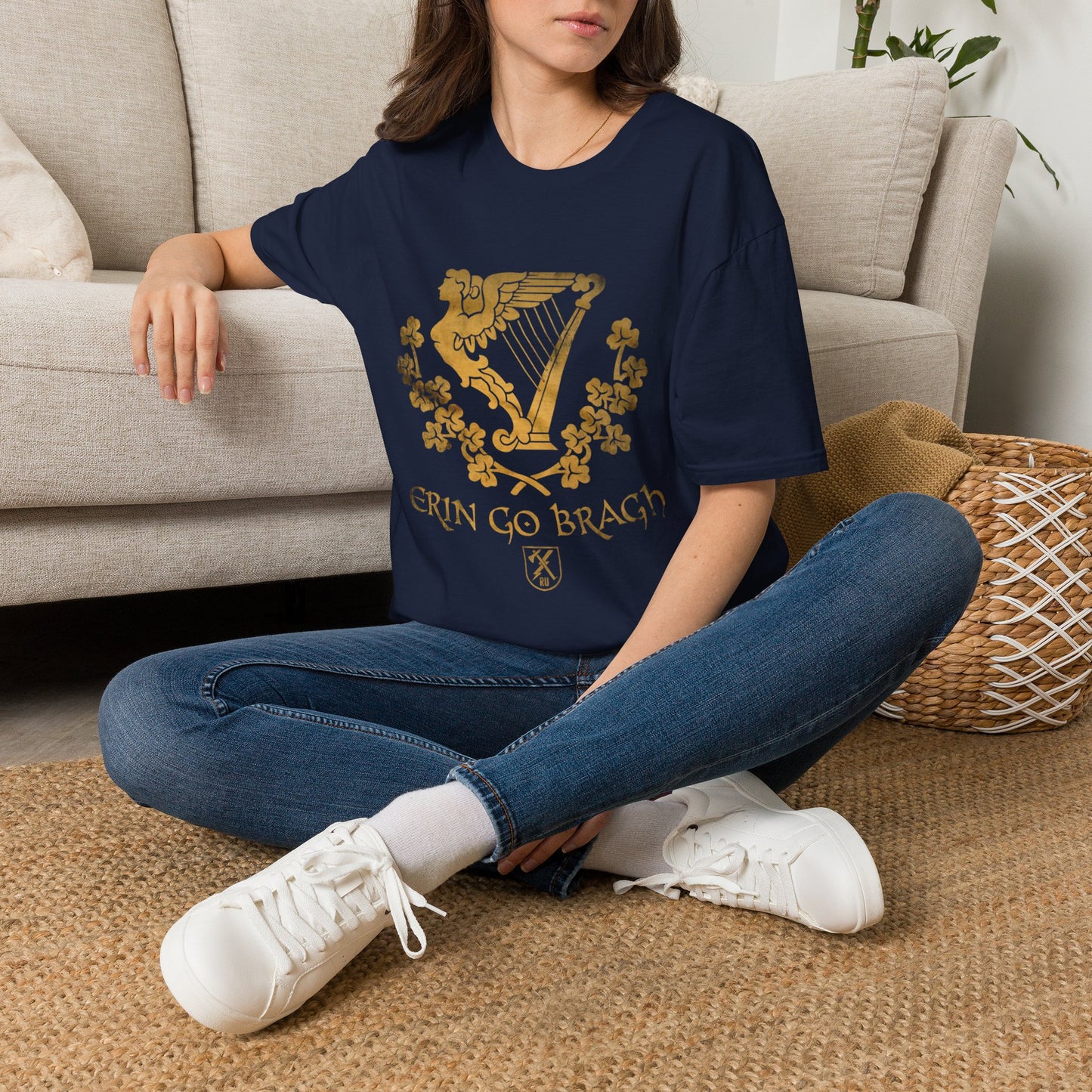 Irish Harp Tee — Erin Go Bragh St. Patrick's Day Shirt