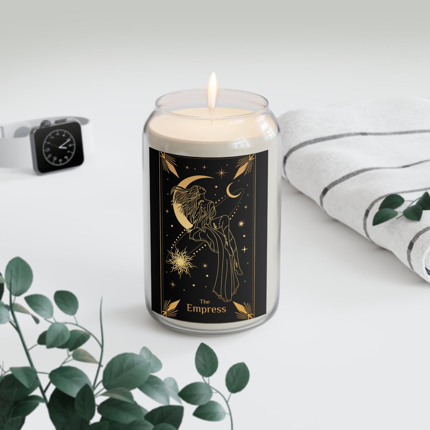 The Empress Tarot Candle, Celestial Candle, The Empress Tarot Card, Mystical Candle, Spiritual Candle