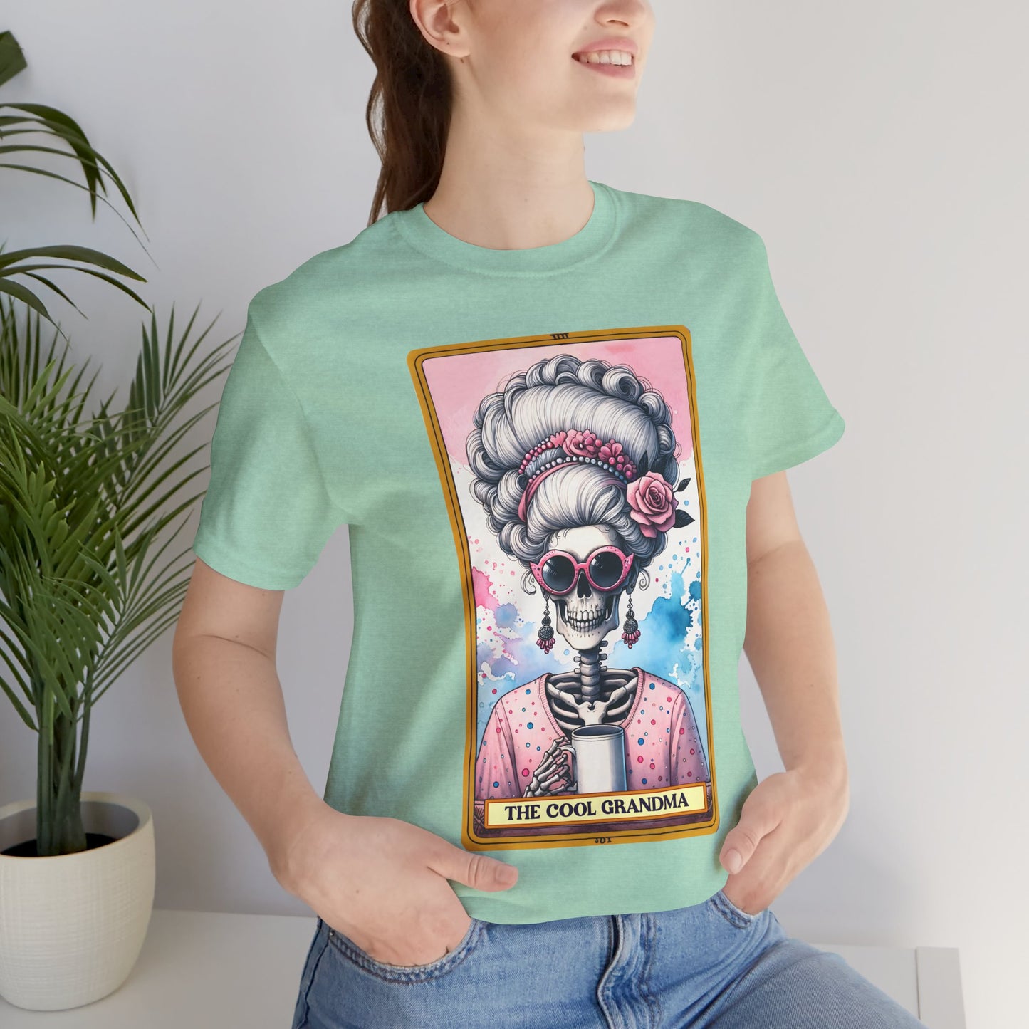 The Cool Grandma Unisex Jersey Tee - Fun and Stylish Tribute for Grandmothers