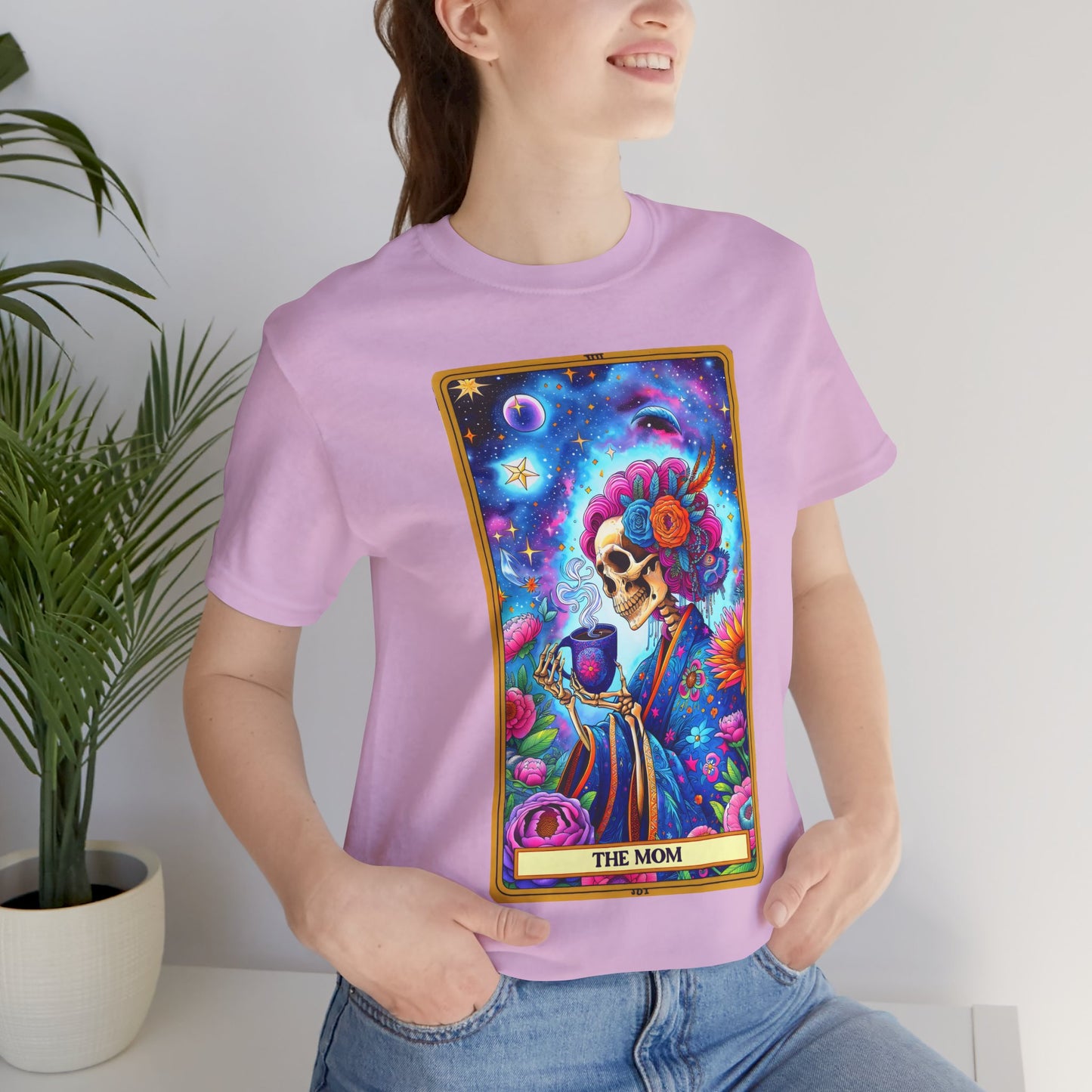 Cosmic Mom Unisex Jersey Tee - The Mom Tarot Card Shirt, Funny Mom Shirt, Motherhood Shirt, Mom Shirt, Mama Shirt, Mother's Day Gift, Mom Life Shirt, Mama T-Shirt