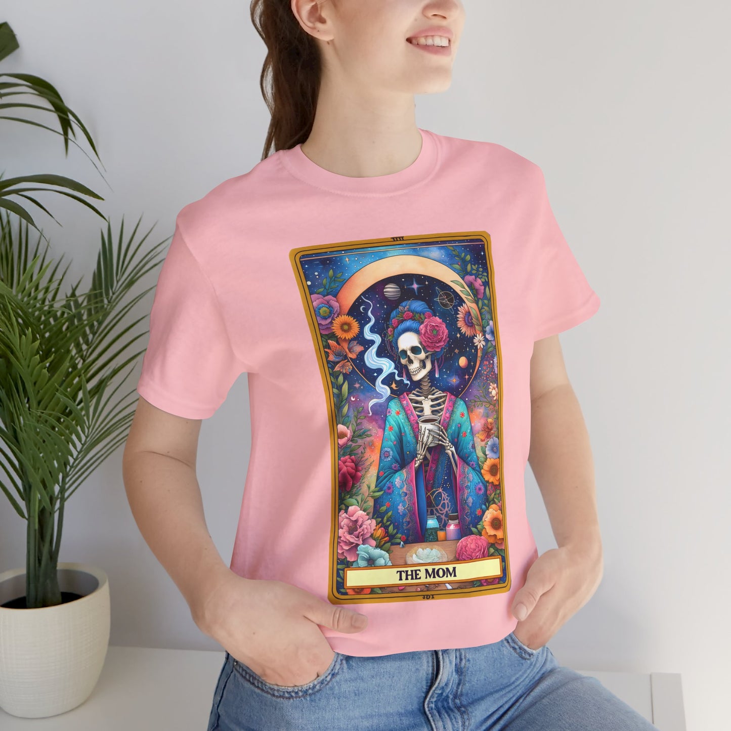 The Mom Skeleton Tee - The Mom Tarot Card Shirt, Funny Mom Shirt, Motherhood Shirt, Mom Shirt, Mama Shirt, Mother's Day Gift, Mom Life Shirt, Mama T-Shirt