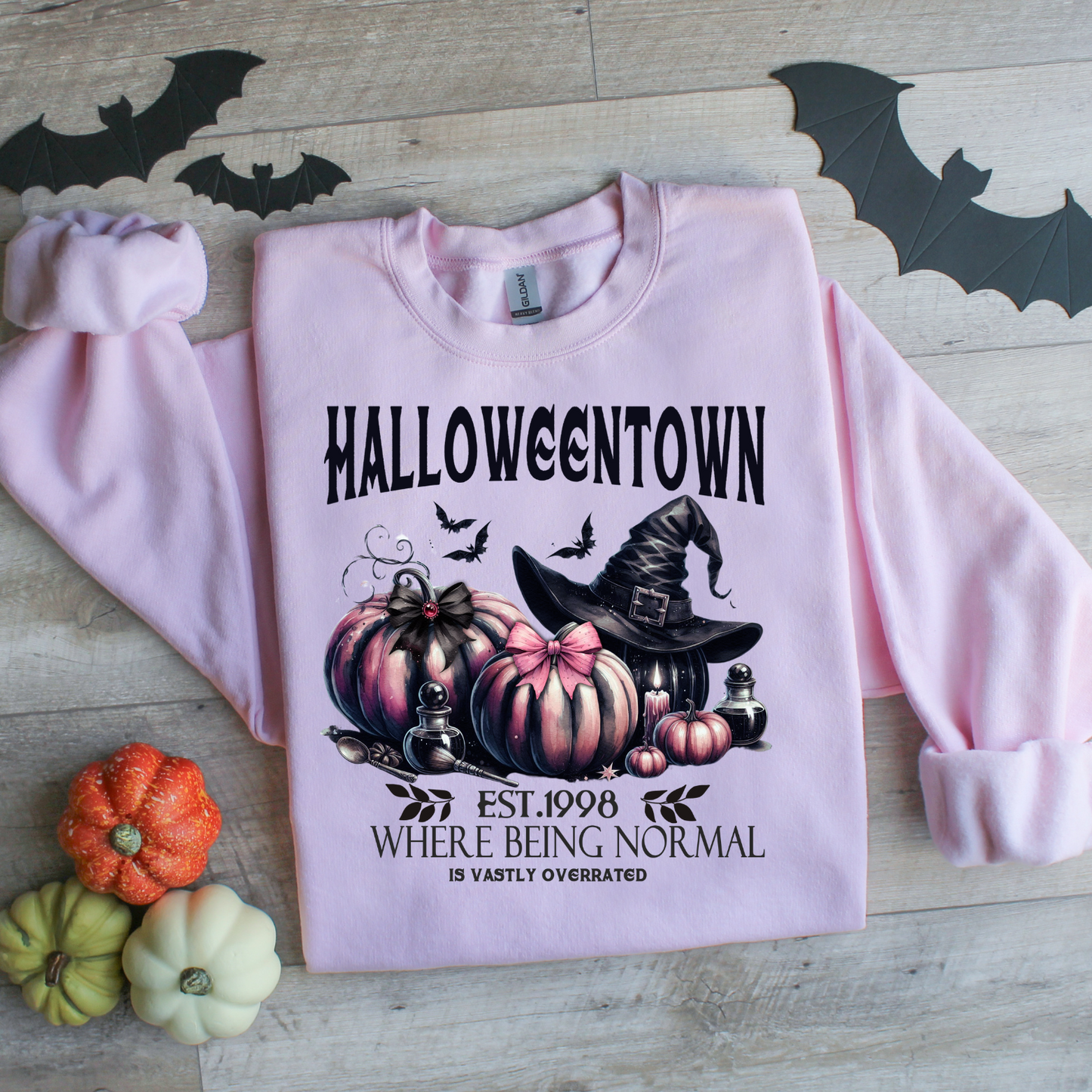 Halloweentown Est 1998 Sweatshirt, Halloweentown University, Retro Halloweentown Sweatshirt, Fall Sweatshirt, Halloween Sweatshirt