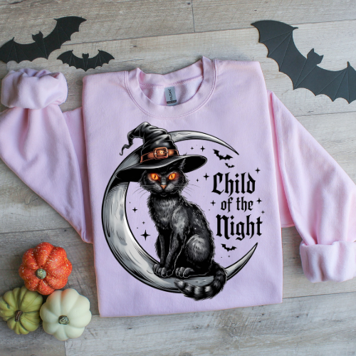Child of the Night Halloween Sweatshirt